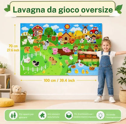 Bimbè| Play Wall - Attacca e Stacca