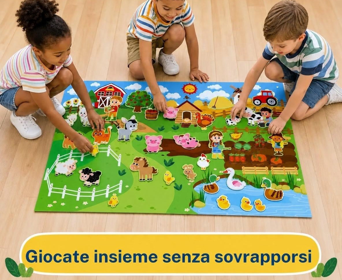 Bimbè| Play Wall - Attacca e Stacca